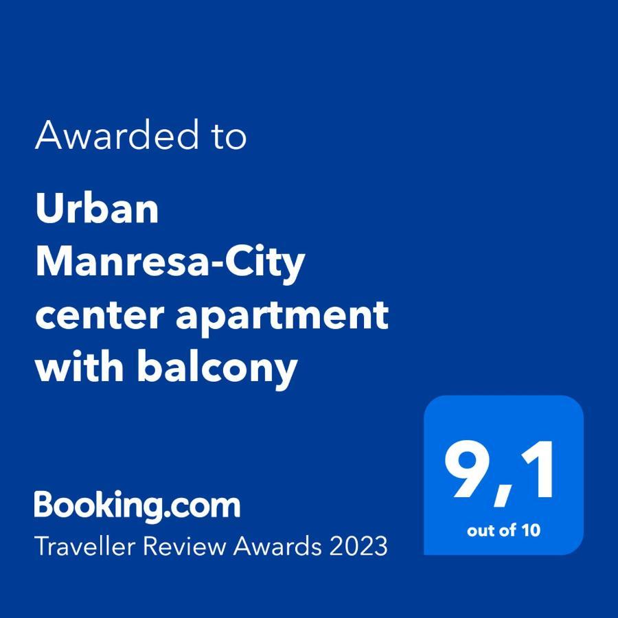 Urban Manresa-City Center Apartment With Balcony מראה חיצוני תמונה